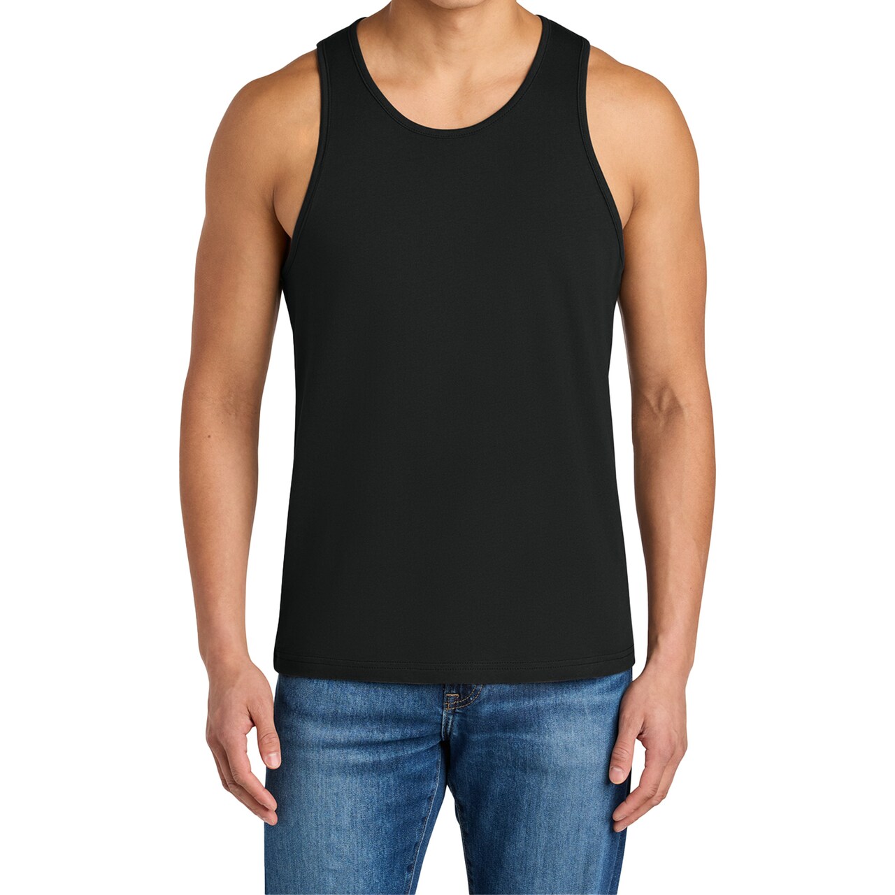 Next Level Men’s Cotton Muscle Tank, Casual Sleeveless Tank Top Blanks for DIY Crafting